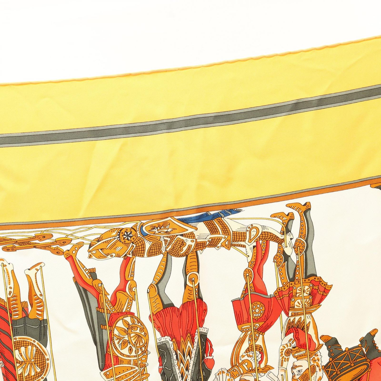 HERMES カレ90　 LE TEMPS des MARIONNETTEs Hermes scarf Carré 90 LE TEMPS des MARIONNETTES Marionette