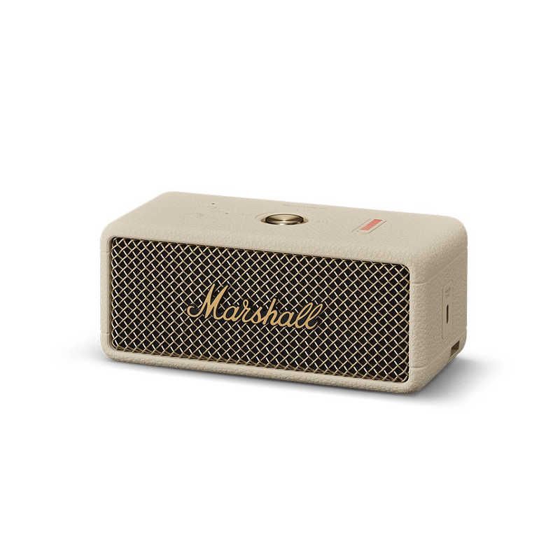 MARSHALL ブルートゥーススピーカー Emberton III Cream 防水 Bluetooth対応 クリーム EMBERTON3CREAM