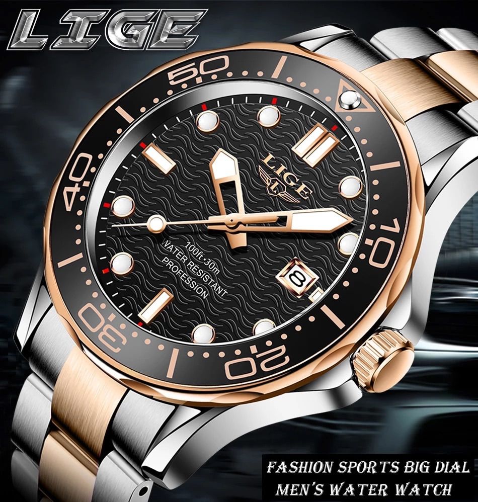 10％OFF 新品 LIGE スポーツオマージュデジタルウォッチ メンズ腕時計