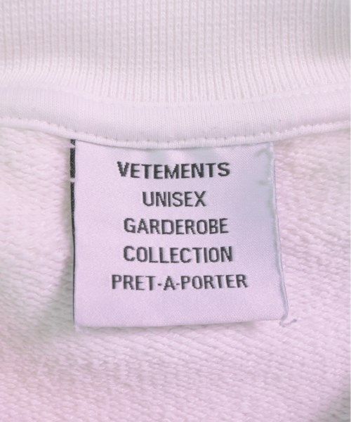 VETEMENTS ヴェトモン スウェット 白 S 2026824G0001 楽天市場】ヴェトモン VETEMENTS メンズ トップス パーカー