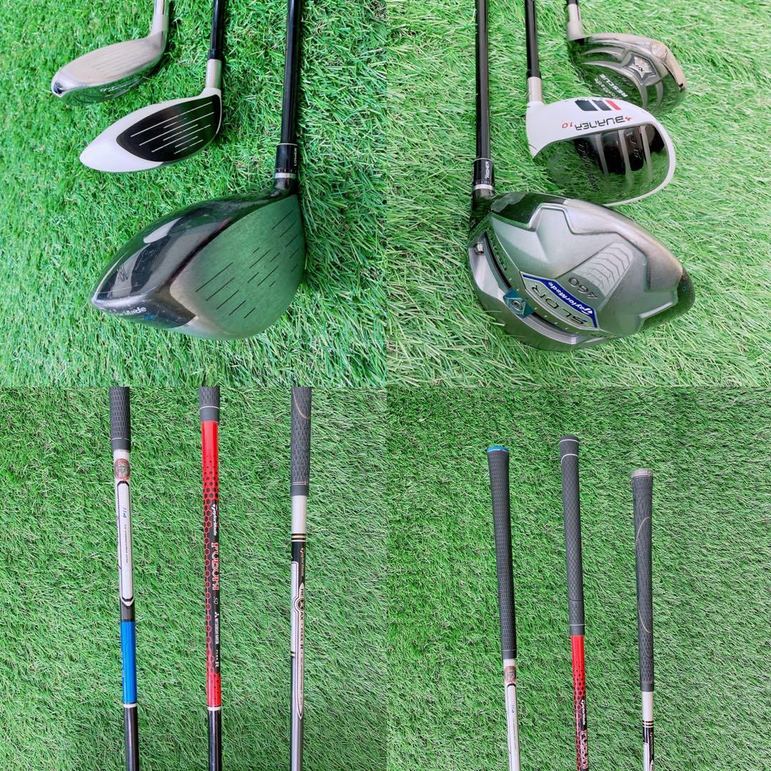 TaylorMade R9 SLDR r7 ゴルフクラブセット メンズ 11本