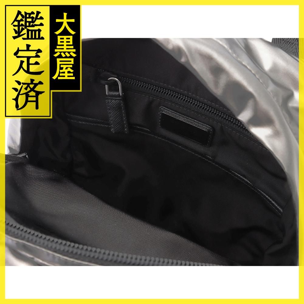 PRADA ボディバッグ 1BZ026 シルバー PVC/ナイロン 【437】 - メルカリ 