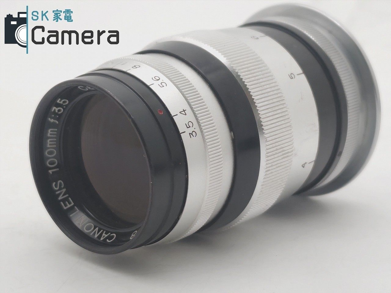 Canon LENS 100ｍｍ F3.5 L39 SERIES Ⅵ 34ｍｍ 100ｍｍ フード 純正 ...