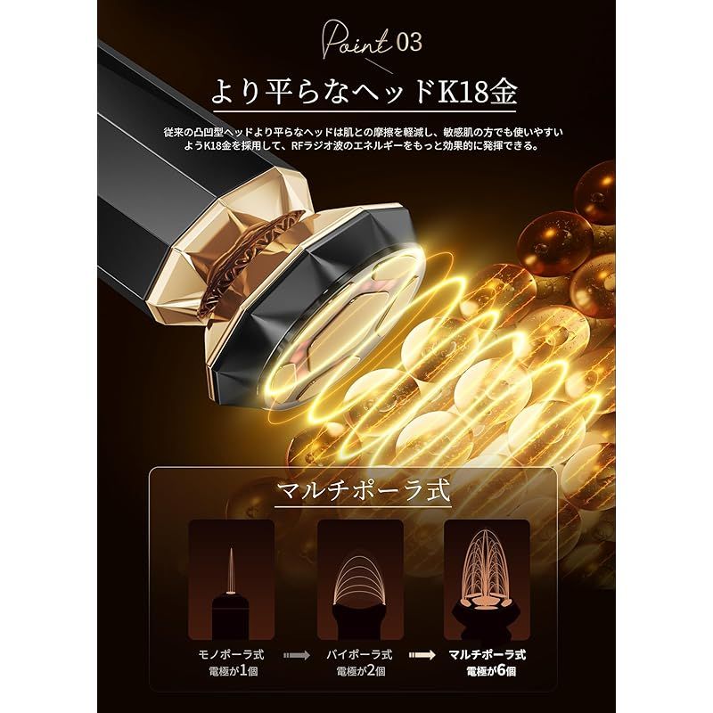 新品】 【美人百花RF美顔器部門NO1】ANLAN RF温冷美顔器PRO rf