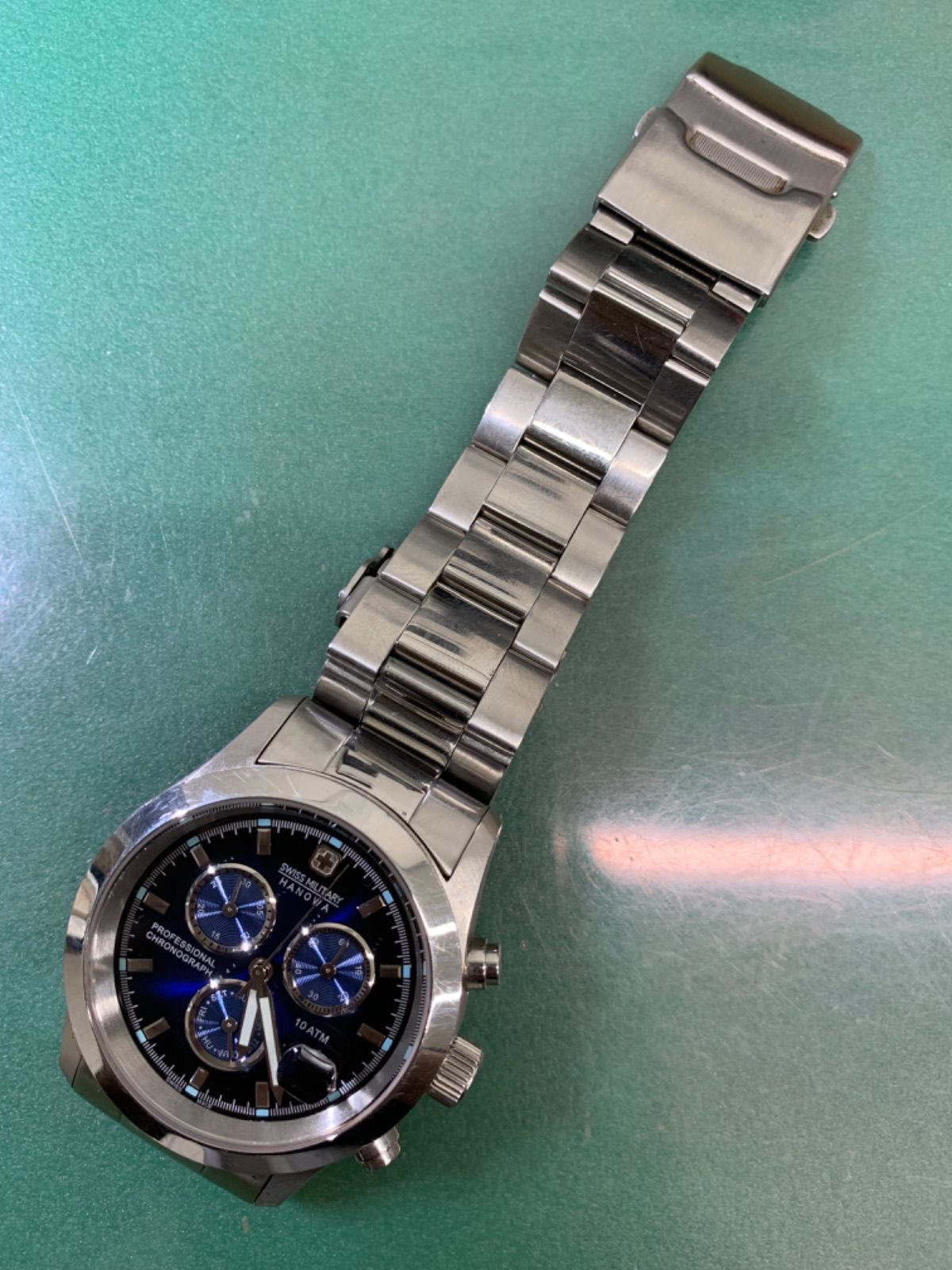 R6-3854 中古品 SWISS MILITARY HANOWA 10198J