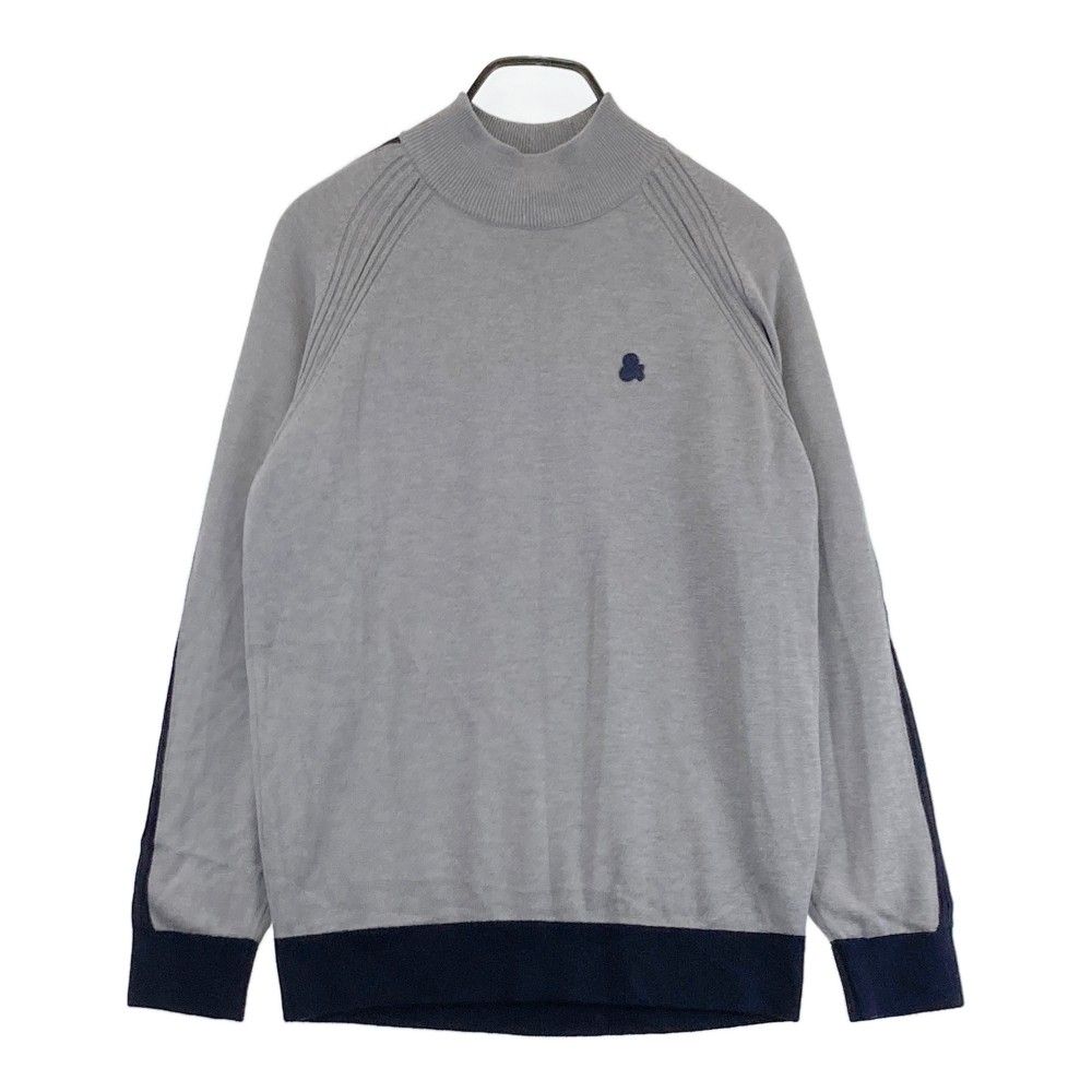 サイズ：M AND PER SE アンパスィ ニットセーター グレー系 and per se