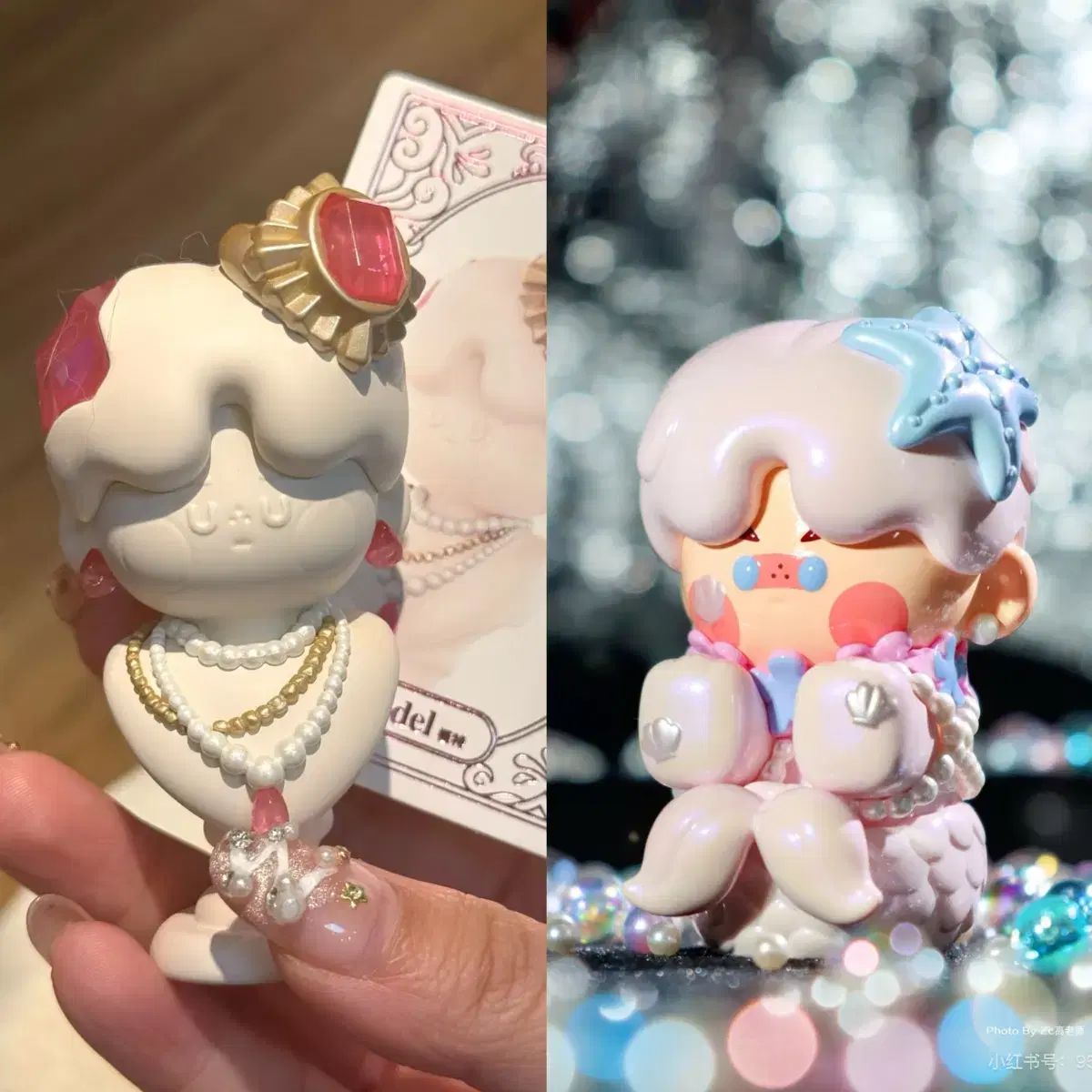 POP MART (ポップマート ) pino 強制的に 光沢 ライン ダブルセール