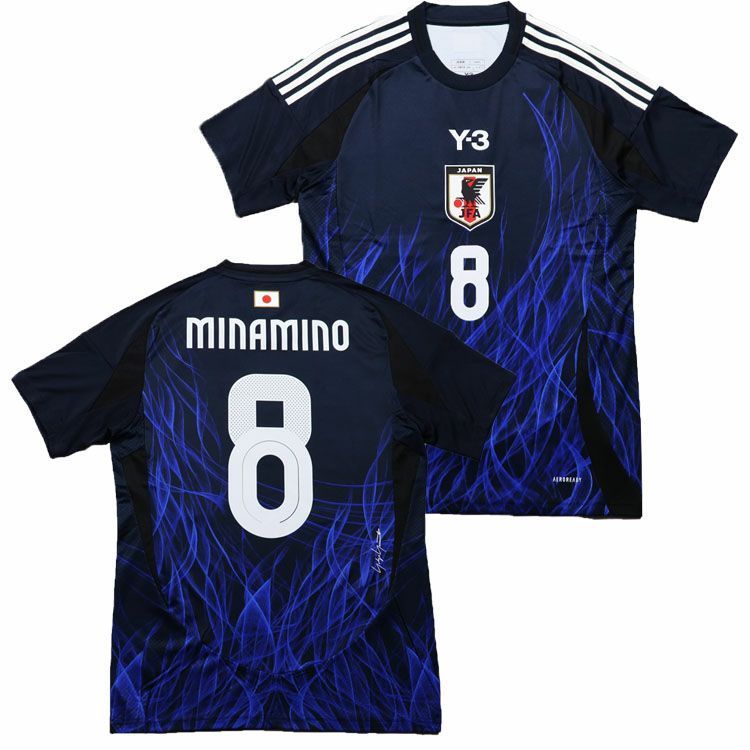 日本代表 南野拓実 2026ワールドカップ予選ユニフォーム IU0964 Y-3 日本代表 南野拓実 2026ワールドカップ予選ユニフォーム IU0964