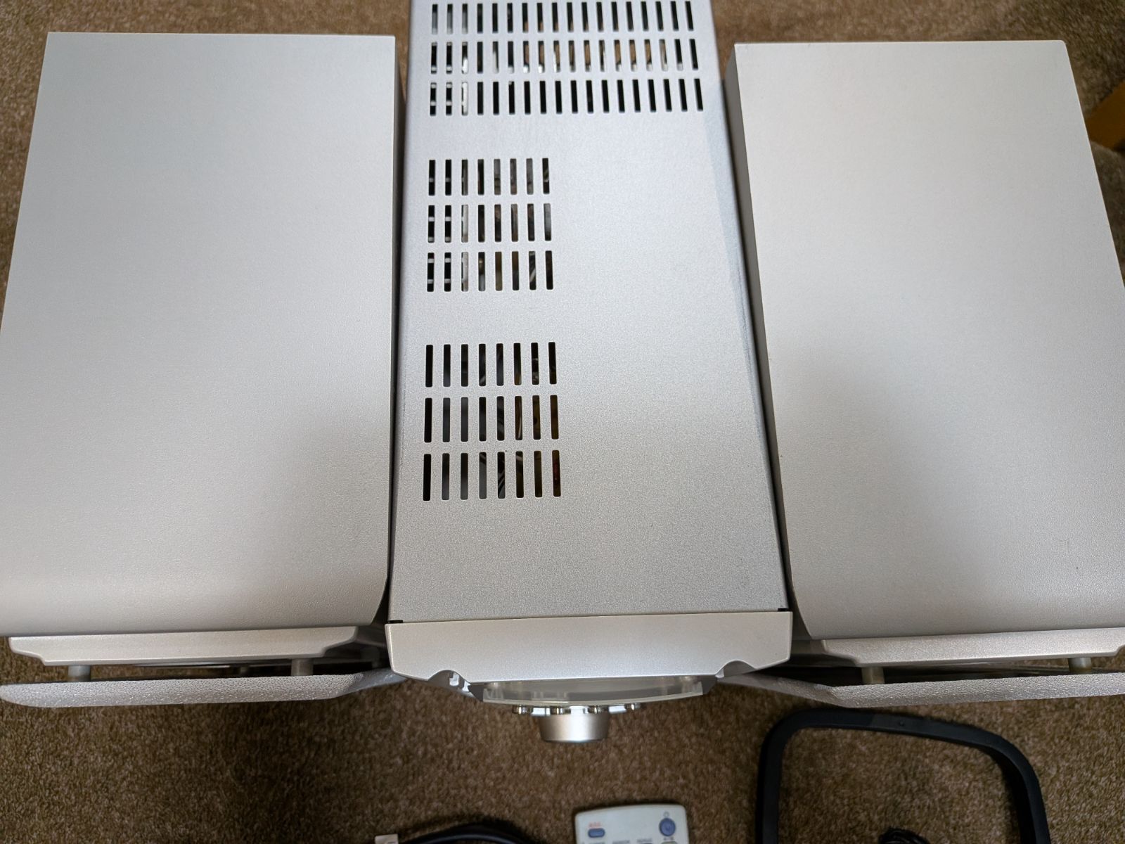 動作確認済 Kenwood RD-ESA5MD リモコン アンテナ付CD/MDステレオ