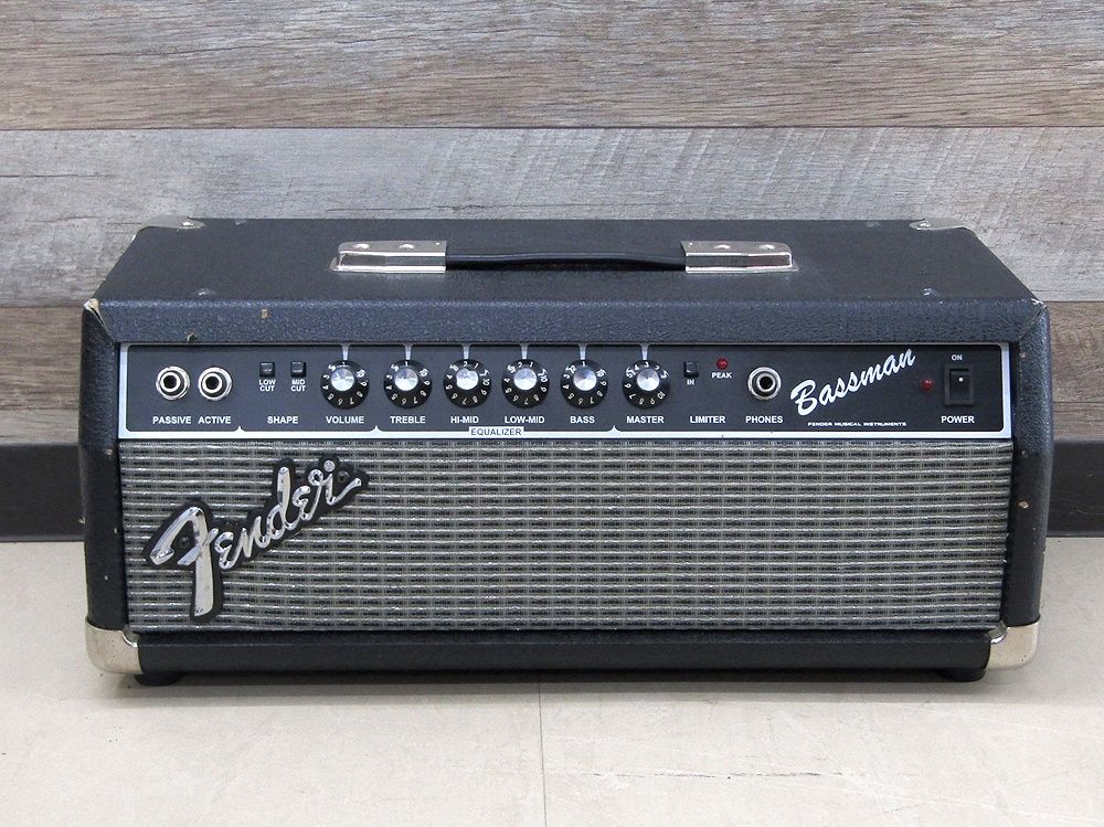 Fender フェンダー ベース用アンプヘッド BASSMAN BMH - メルカリ