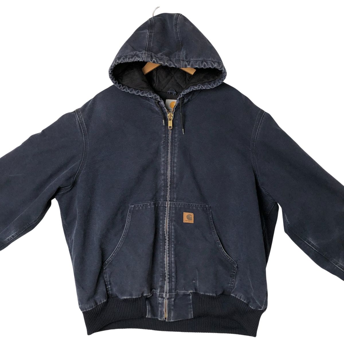Carhartt アクティブジャケット メキシコ 00's 美品 ジップパーカー 00s メキシコ製 carharttカーハート ダック地 アクティブ