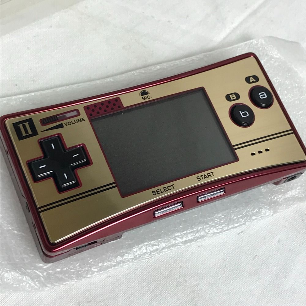 超希少品☆ゲームボーイミクロ フェイスプレート [ ファミコン Ⅱコントローラー Ver] ファミリーコンピューター 本体非動作品 GAME BOY  micro FC 返品不可【中古】 - メルカリ