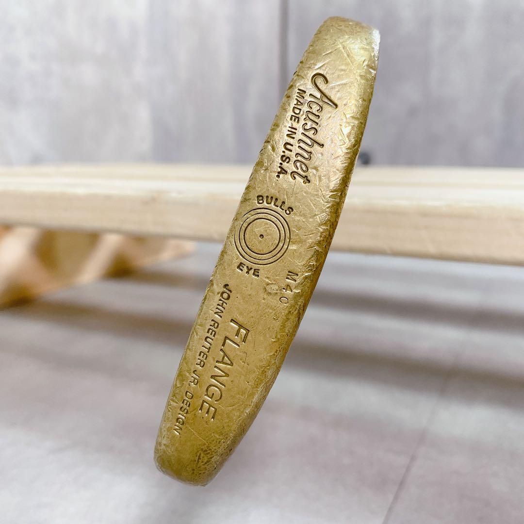 X853 希少 ブルズアイ アクシスネット パター メンズ ゴルフ 34インチ