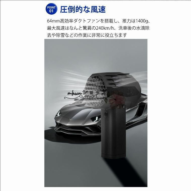 洗車 ブロワー
