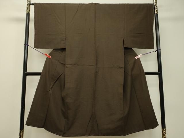 平和屋着物●男性 紬 間道 正絹 DAAS2208tw