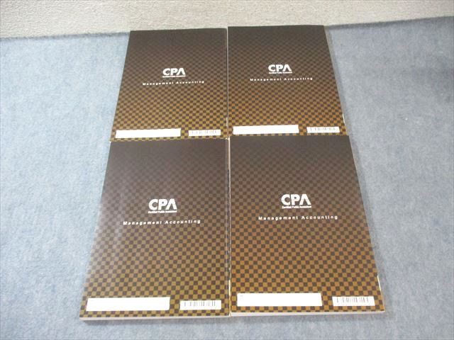 CPA会計学院 公認会計士講座 管理会計論 論文対策集 理論編/計算編1/2 2024年合格目標セット 未使用 計4冊 059R4D CPA会計学院 公認会計士講座 管理会計論 論文対策集(理論編