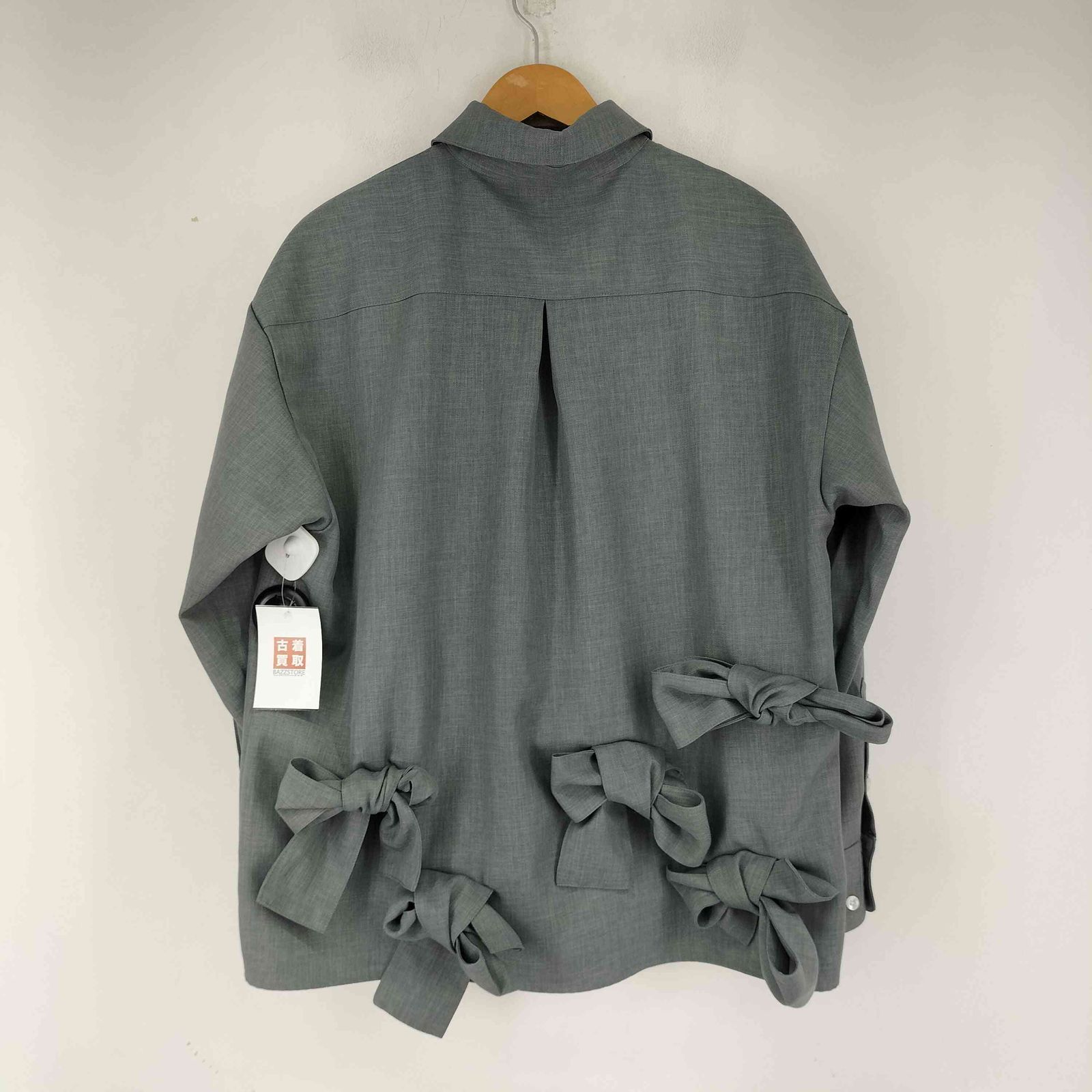 THE TOE】kordela twist shirt gray 【公式通販】