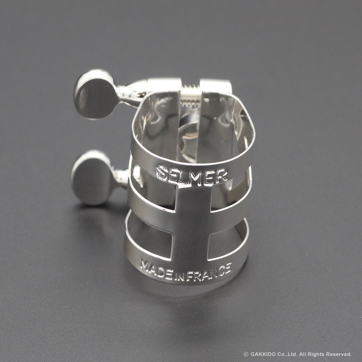 セルマーメタルリガチャー アルト（テナーガーデラ用マウスピースに代用可） H.SELMER テナーサックス用リガチャー 対応：メタルマウスピース