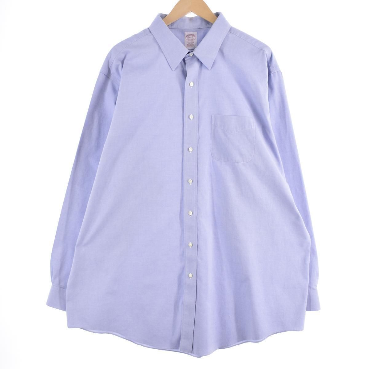 古着 ビックサイズ ブルックスブラザーズ Brooks Brothers Est.1818 MADISON 長袖 コットンシャツ メンズXXXL/eaa315264