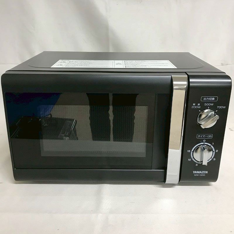 ※自社配送可能　最大6カ月保証！ 電子レンジ　山善　ブラック　2017年製　MW-Y205(B)5　生活家電 Amazon | MW-Y205B6(ブラック) 電子レンジ 西日本用(60Hz) 17L