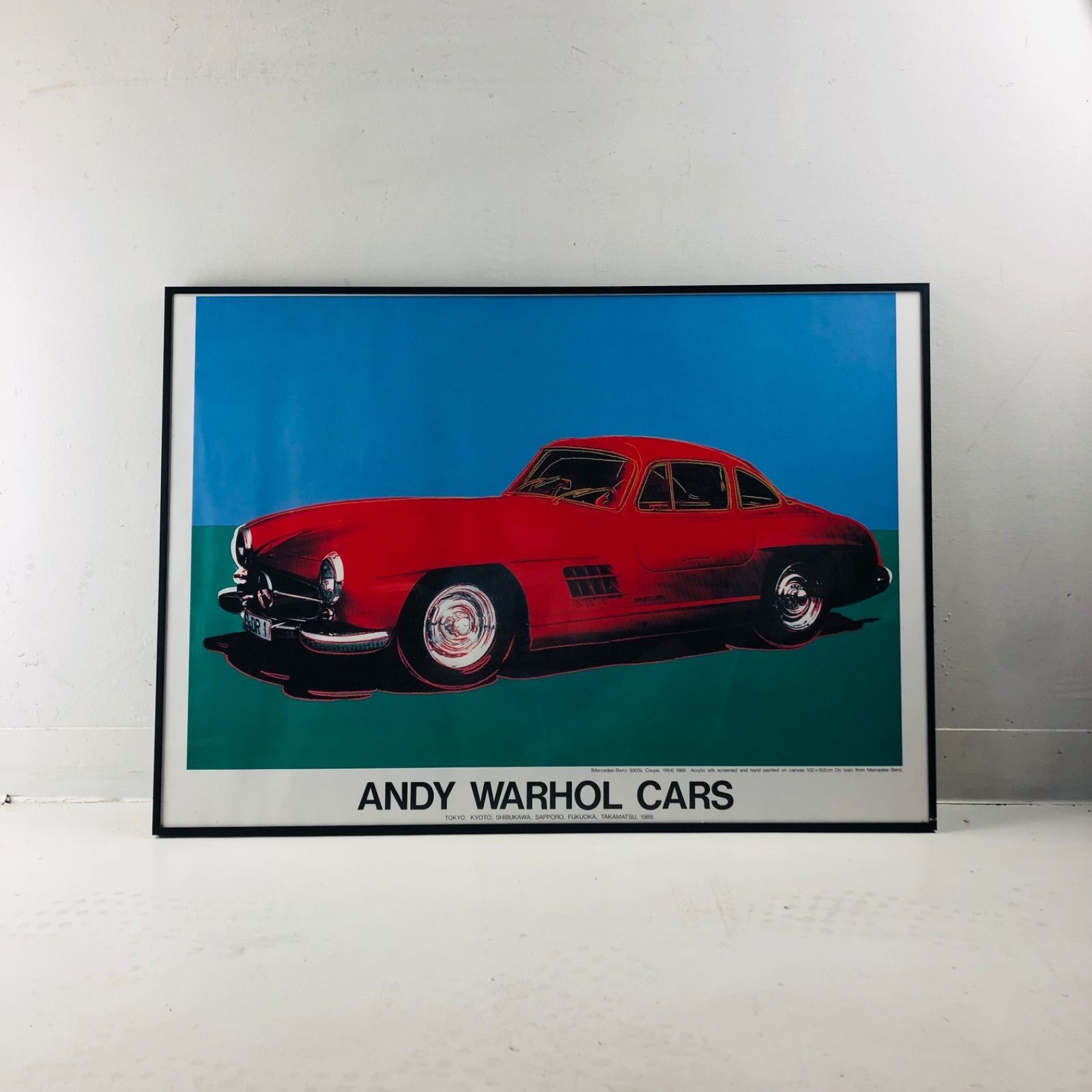 Andy Warhol アンディーウォーホール 80's CARS展覧会 ポスタ - メルカリ