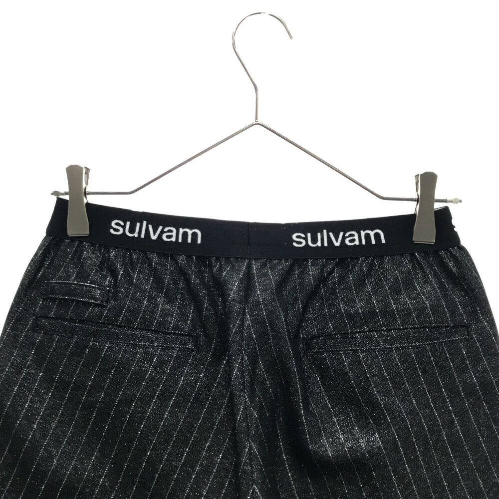 sulvam (サルバム) Bias wide pants ワイドパンツ グレー S0-P06-110