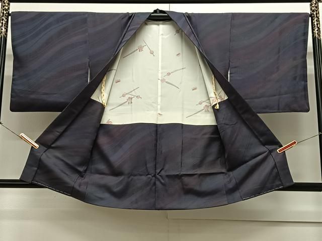 平和屋着物＃羽織 霞文 正絹 CAAX7874ua