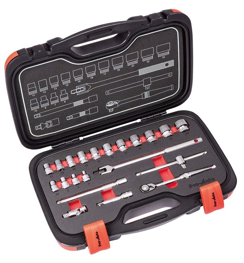 2営業日で発送 スエカゲツール Pro-Auto 3 8DR.21PCソケットレンチセット