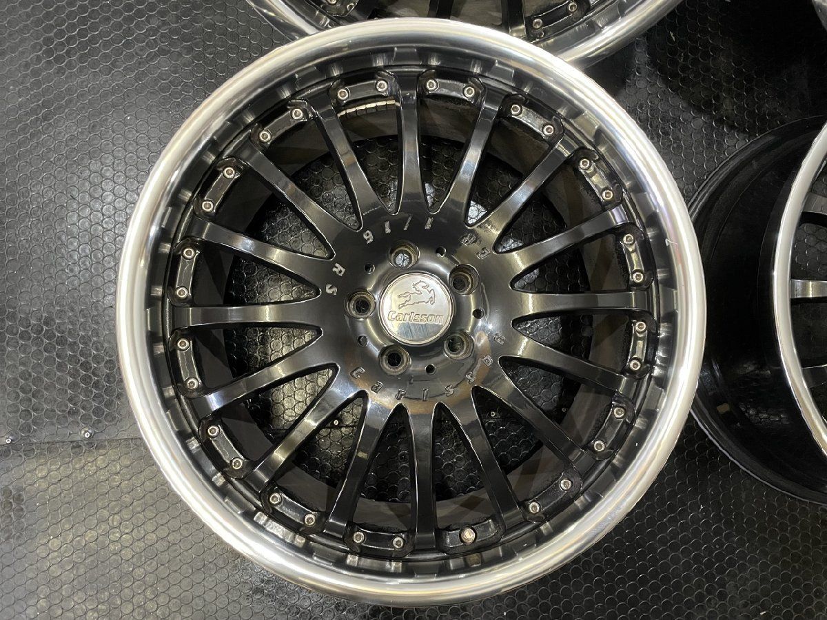 カールソン 1/16 PCD100 5穴 18インチ 7.5J +48