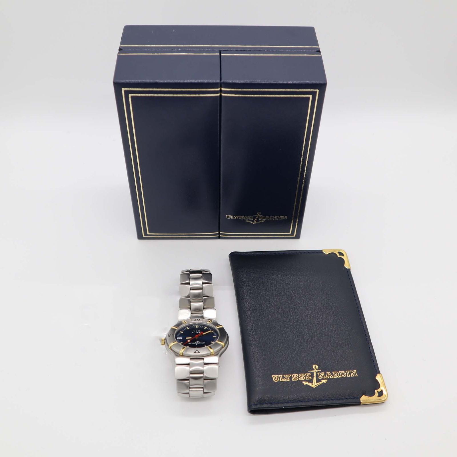 腕時計 稼働 Ulysse Nardin ユリスナルダン アクア 54-26 2665