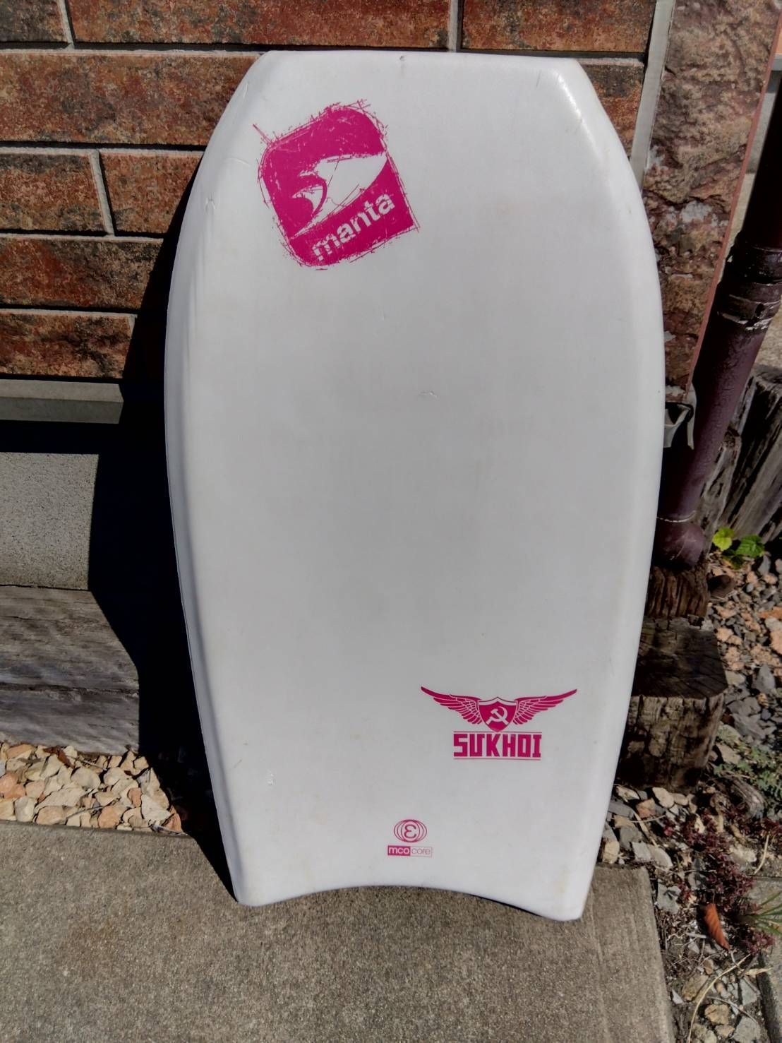 MANTA HURRICANE イエロー ボディボード フィン付き ☆Manta マンタ