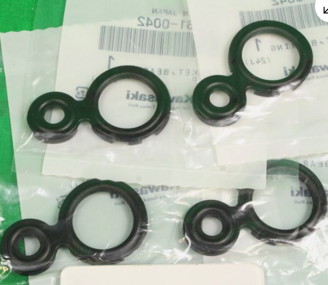 カワサキ純正 2003-2006 Ninja ZX-6R ヘッドガスケットとベアリング