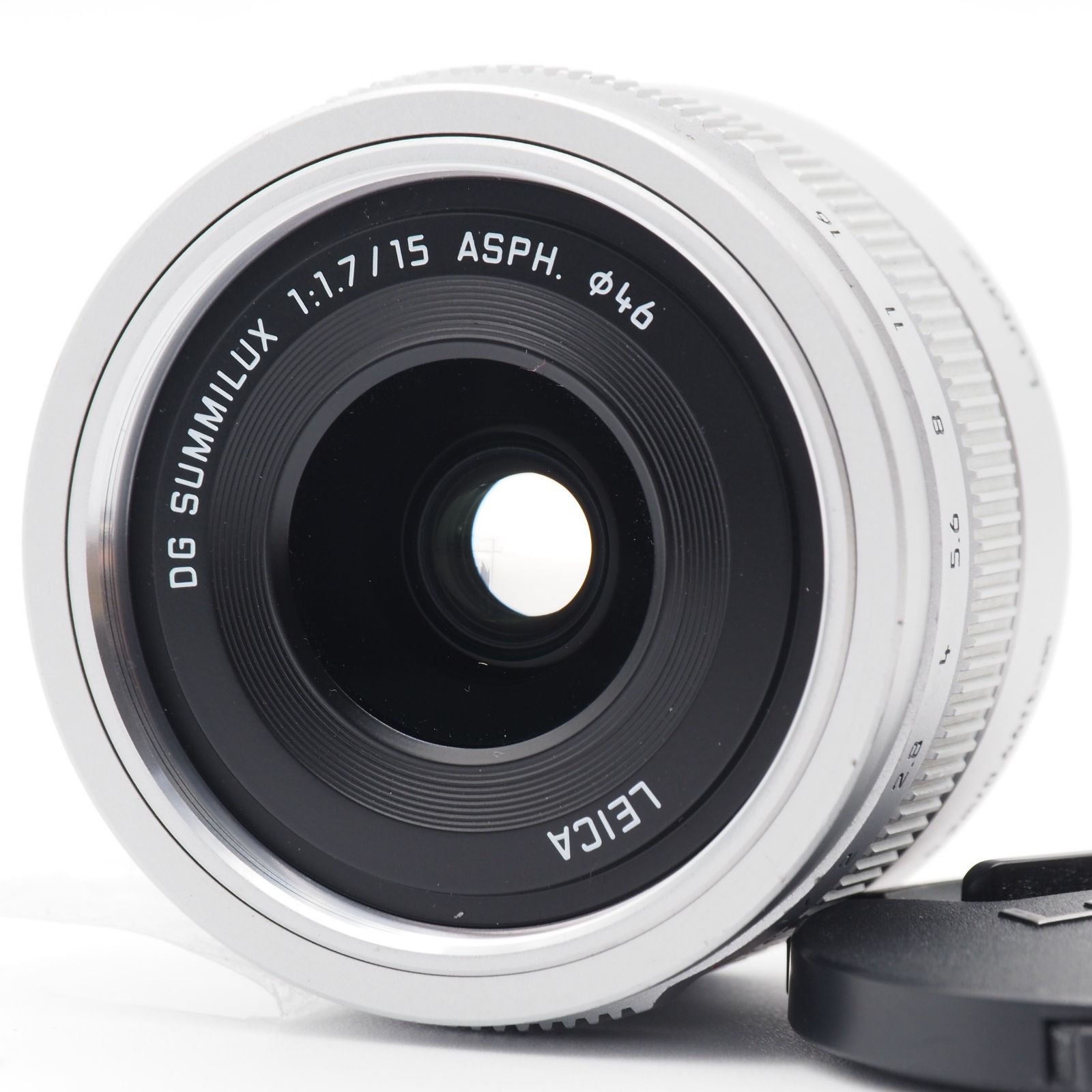 100722 上品 パナソニック 単焦点 広角レンズ マイクロフォーサーズ用 ライカ DG SUMMILUX 15mm|F1.7 ASPH. シルバー H-X015-S
