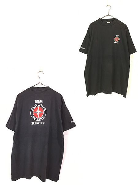 古着 90s USA製 SCHWINN RACING 「TEAM SCHWINN」 自転車 サイクリング 