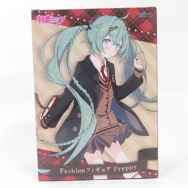 TAITO 初音ミク Fashionフィギュア Preppy 初音ミク Fashion フィギュア Preppy