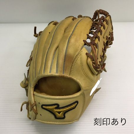 中古品 ミズノ mizuno ミズノプロ 硬式 外野手用グローブ SDT-183 刻印