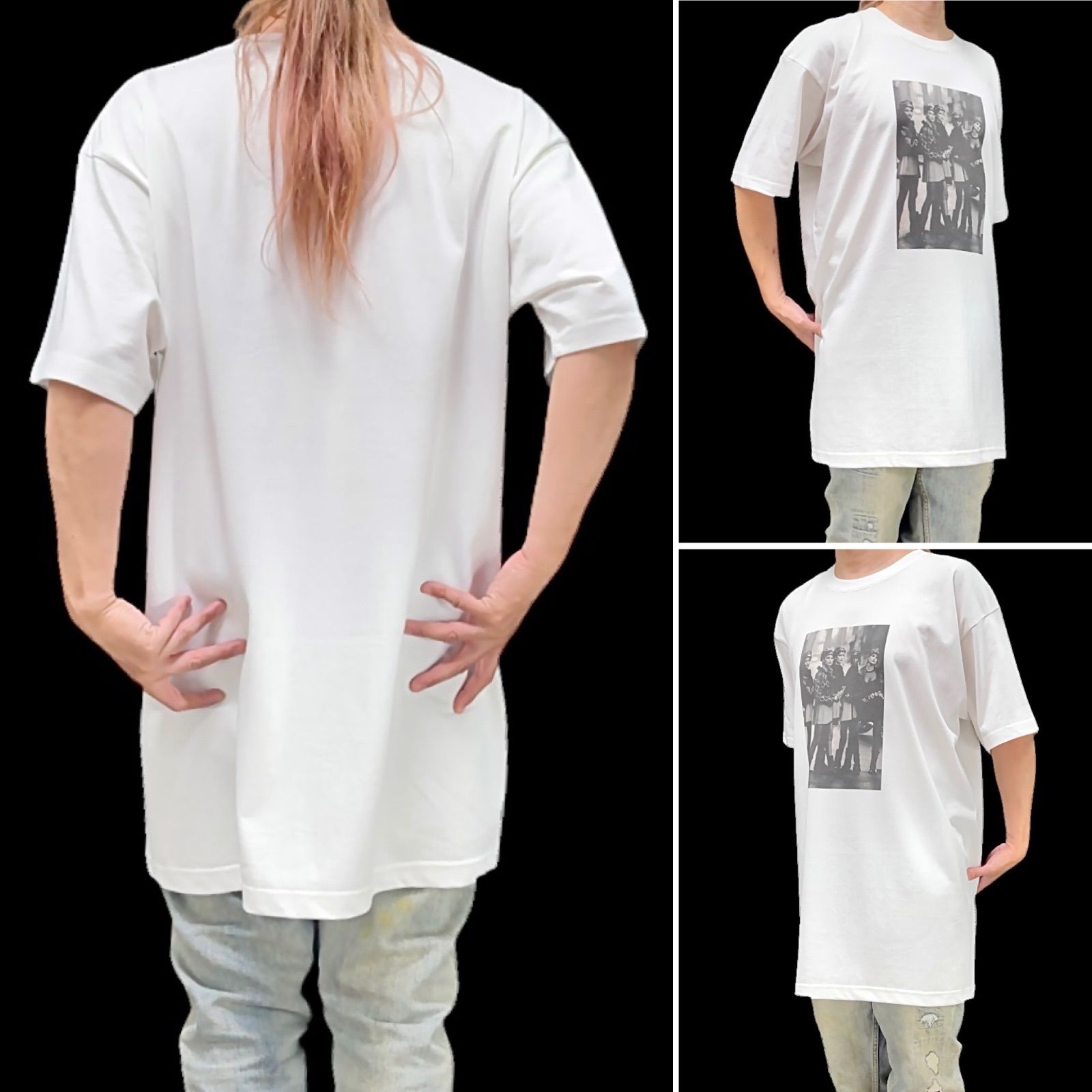 オリジナル ビッグ Tシャツ 90年代ファッション スーパーモデル