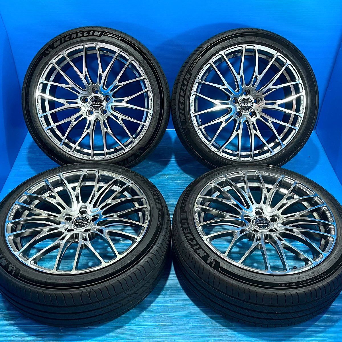 極上美品】RAYS HOMURA 2x10BD 21インチ 9J+38 5H114.3