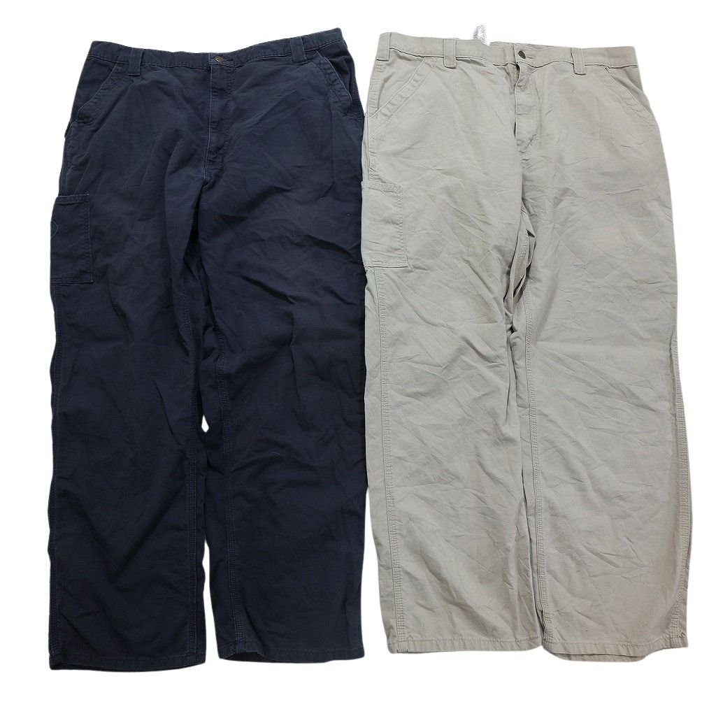 古着卸 カーハート Carhartt ダック ペインター パンツ 8枚セット メンズ 42 ワークパンツ ツールポケット 古着 NB9772