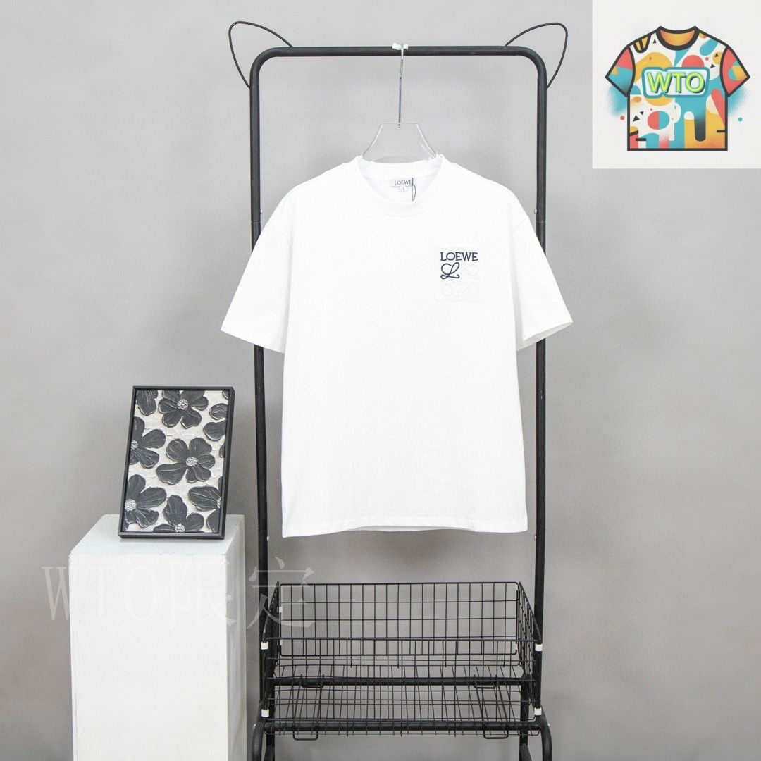 LOEWE 炎刺繍ポケットTシャツ ホワイト 今日特価】LOEWE 23 夏季 ポケット刺繍 T - メルカリ