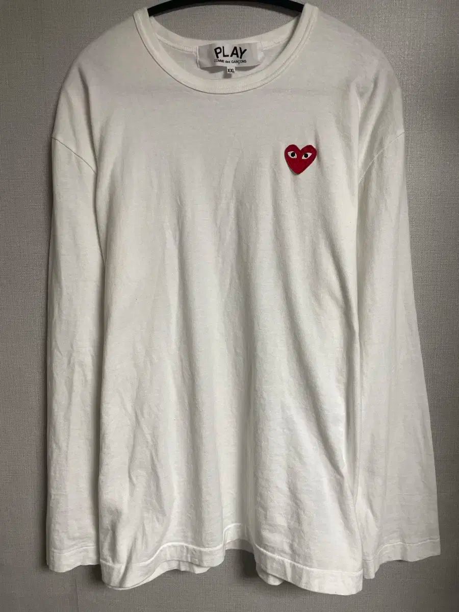 COMME des GARCONS コム デ ギャルソン 長袖 ロングスリーブ 白 2XL