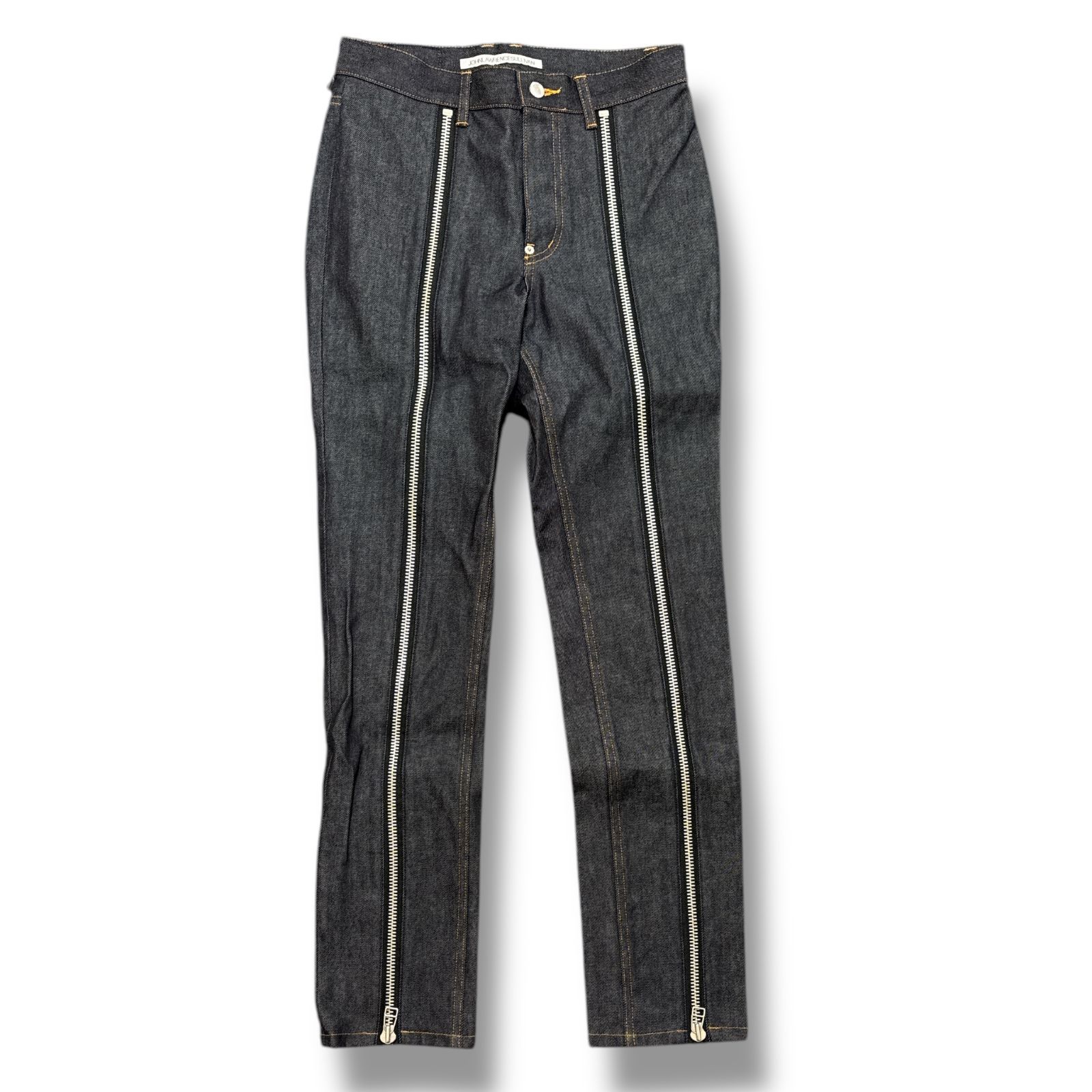 参考上代44000円 未使用品 JOHN LAWRENCE SULLIVAN rigid denim zipped 