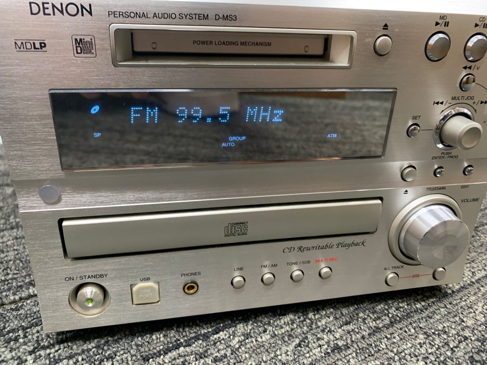 DENON D-MS3 コンパクトオーディオシステム DENON D-MS3 コンパクトオーディオシステム