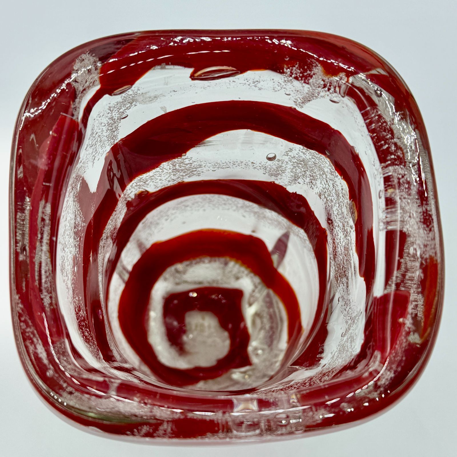 日本工芸品【岩田工芸硝子】IWATA GLASS フラワーベース 花瓶 生花