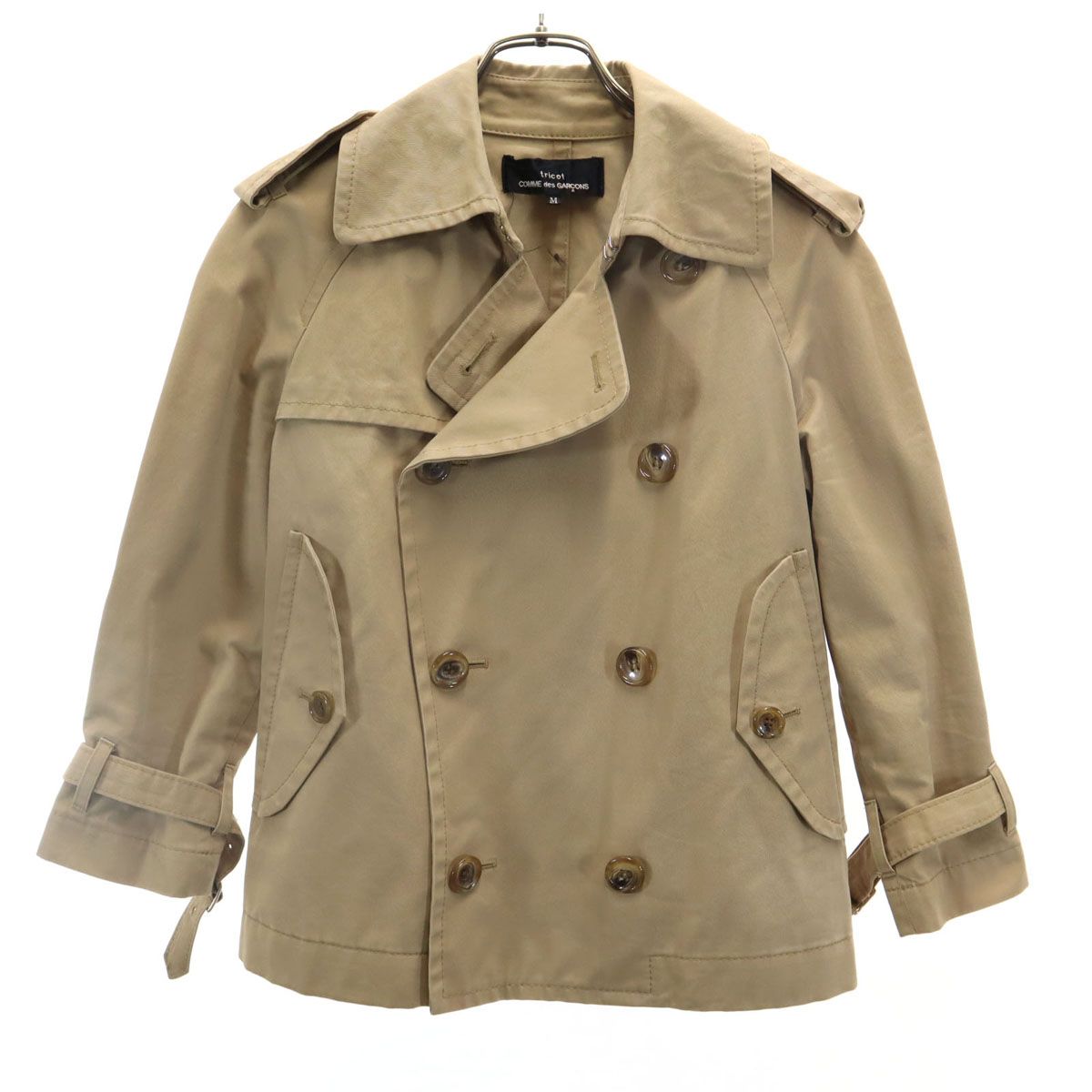 COMME des GARÇONS tricot  ショート丈トレンチコート tricot COMME des GARCONS トリコットコムデギャルソン 2009年