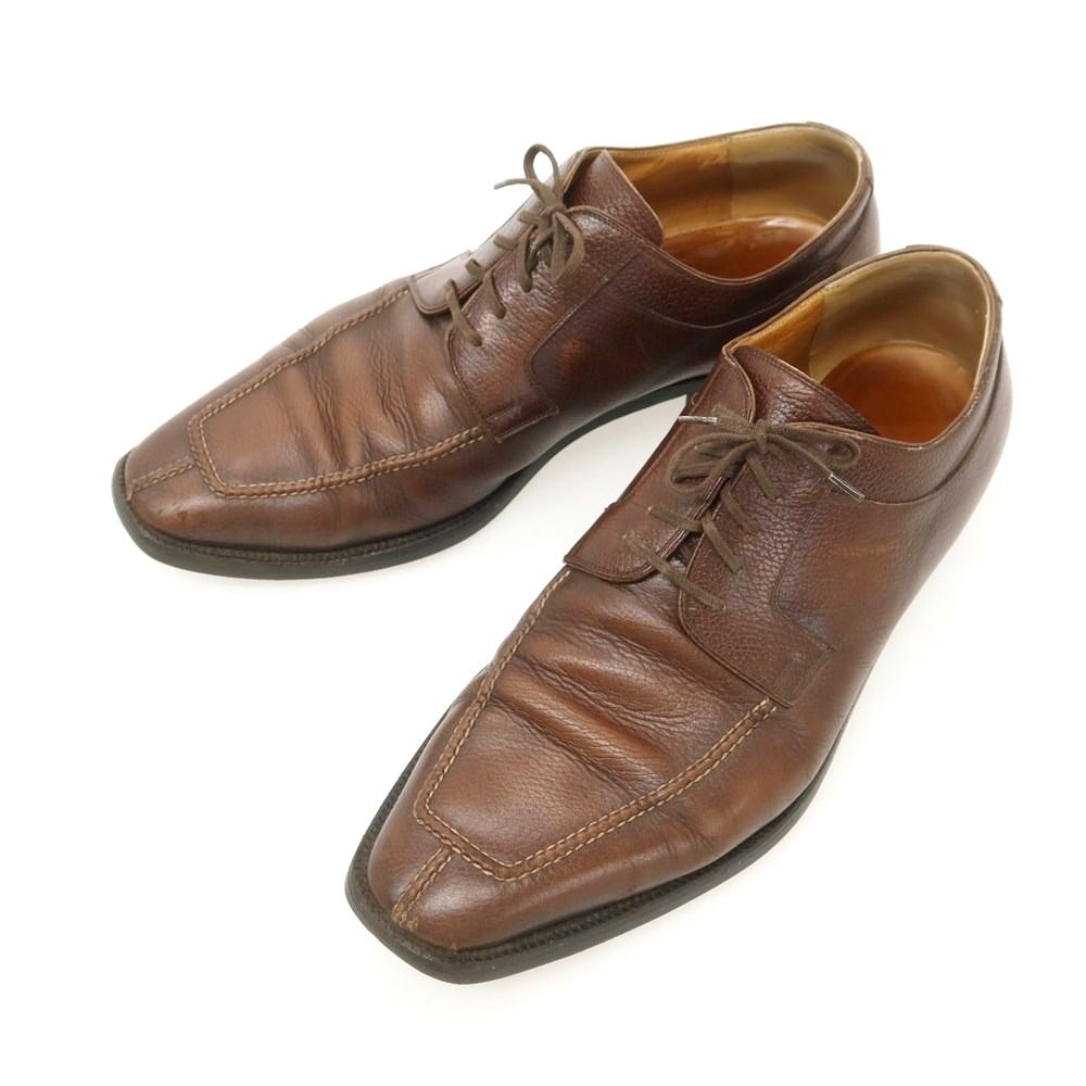 ステファノベーメル Stefano Bemer ドレスシューズ ブラウン サイズ45 メンズ
