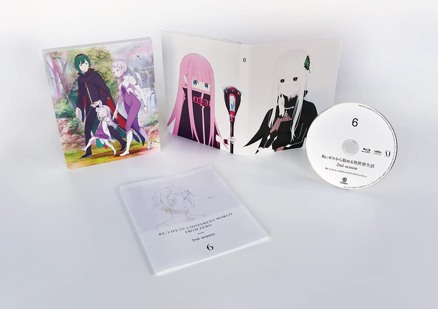 Re ゼロから始める異世界生活 2nd season 6 Blu-ray