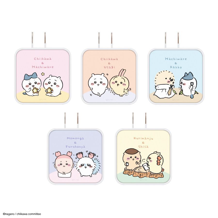 モモンガだらけくじ B ちいかわ ハチワレ うさぎ ラッコ くり シーサー かに ちいかわ ミニがまぐち ハチワレ モモンガ ラッコ シーサー