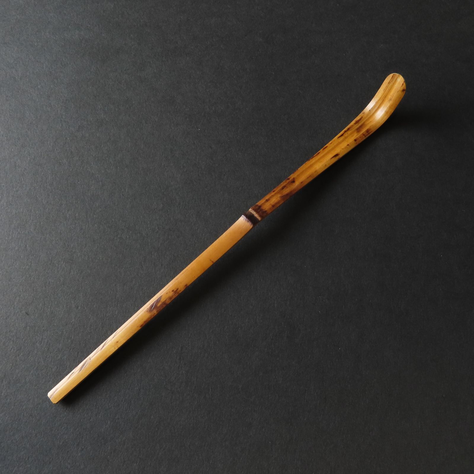 0102 長谷川寛州 真作保証 美品良好 茶杓 臨済宗 大徳寺塔頭 三