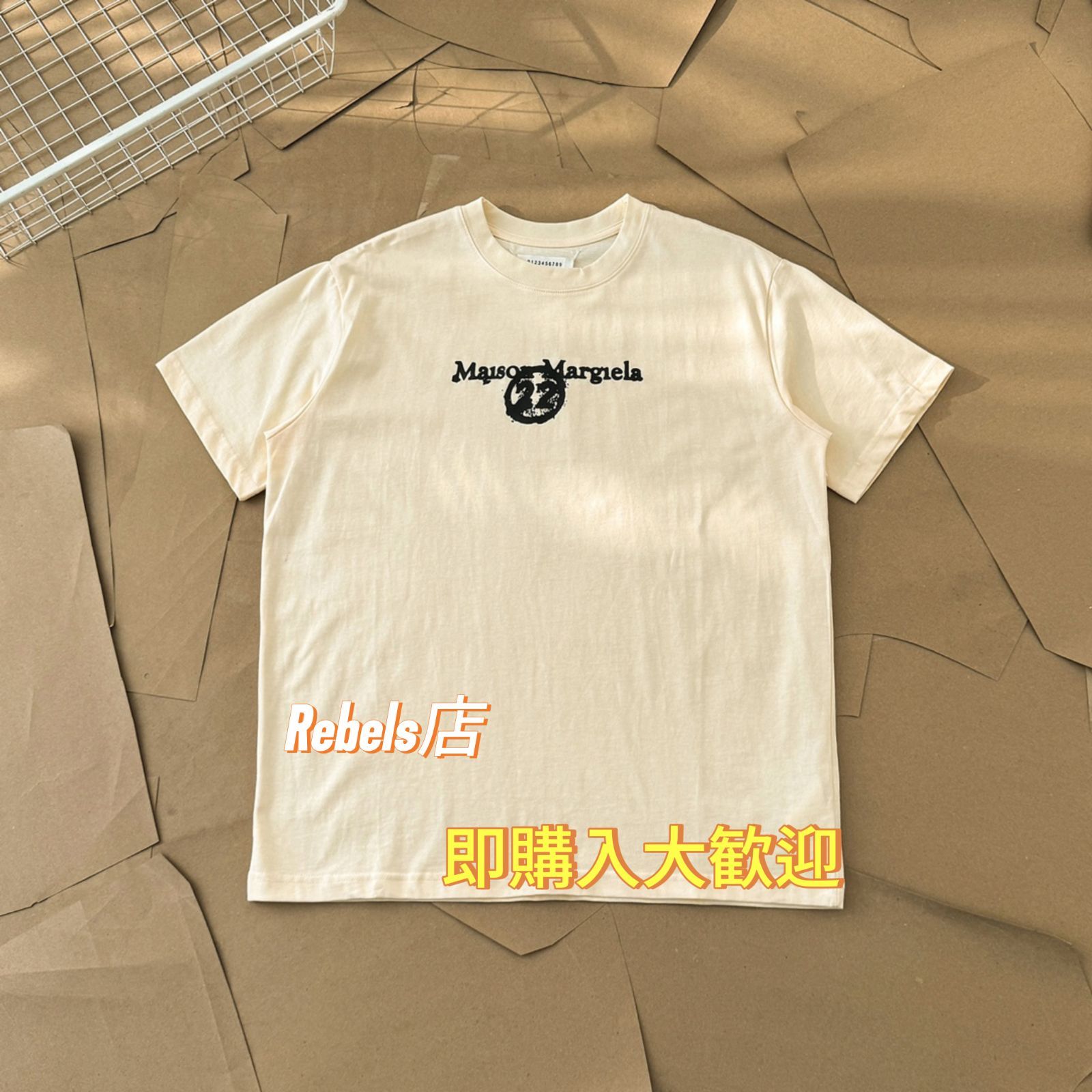 新品未使用 Maison Margiela MM6 メゾン マルジェラ Tシャツ ホワイト、 Maison Margiela メゾン マルジェラ  Tシャツ ホワイト40 - メルカリ